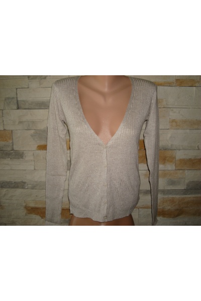 Кардиган женский Бершка - Размір: L - Цвет: бежевый - Бершка