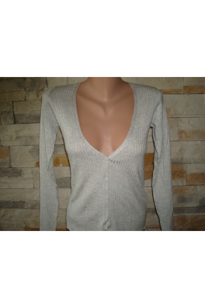 Кардиган женский Бершка - Размір: S - Цвет: серый - Бершка