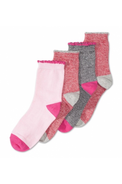 Носки для девочки 4 пары в упаковке Palomino - Размір: 27-30 - Цвет: мульти - Palomino