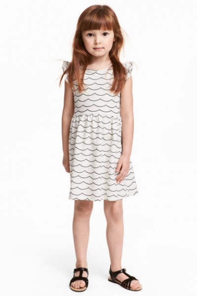 Платье для девочки H&M - Размір: 122/128  - Цвет: серый - H&M