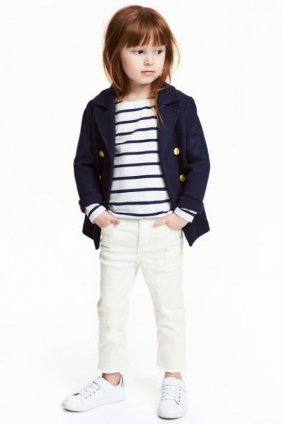 Джинсы для девочек H&M - Размір: 134 - Цвет: белый - H&M