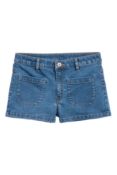 Стильные женские шорты от H&M (Швеция) - Размір: 36 - Цвет: джинс - H&M