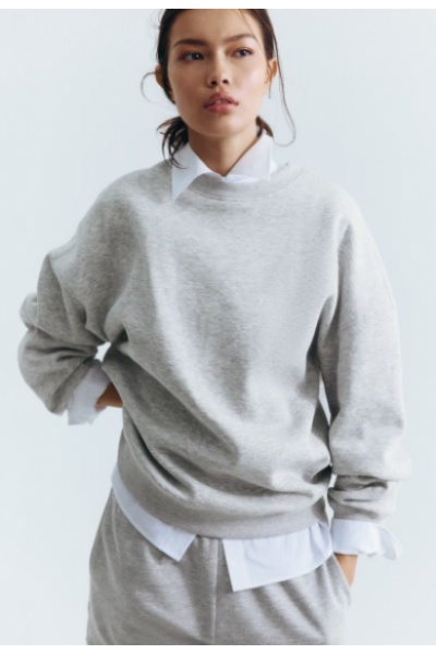 Жіночий світшот  H&M - Размір: XXL - Цвет: сірий - H&M