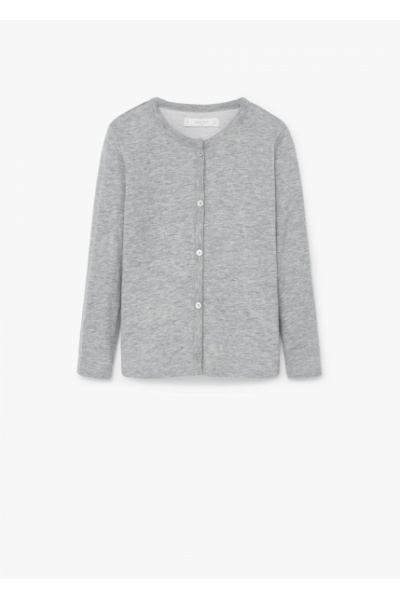 Кардиган для девочек Mango - Размір: 9-10 - Цвет: серый - Mango