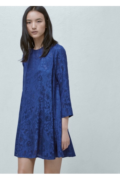 Платье женское Mango Испания - Размір: XS - Цвет: синий - Mango