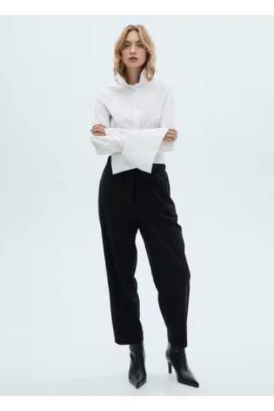 Штани жіночі Mango Іспанія - Размір: S - Цвет: чорний - Mango