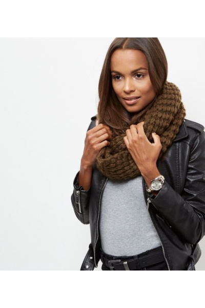 Снуд женский New Look - Размір: один размер - Цвет: коричневый - New look