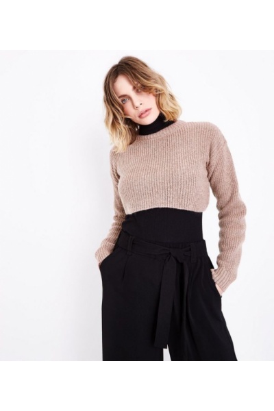 Женский свитер от New Look (Англия) - Размір: S - Цвет: пудровый - New look