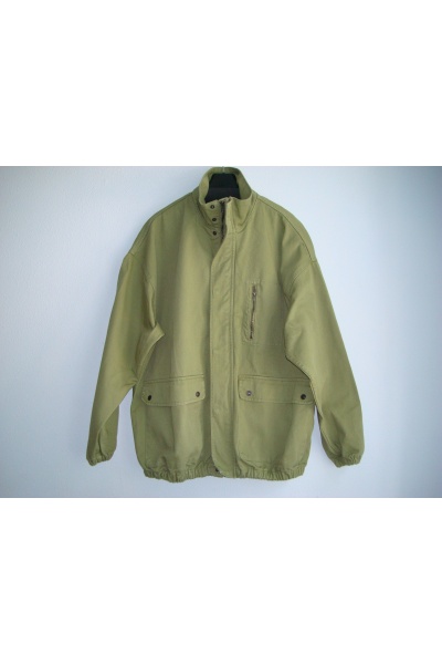 Модная мужская парка от Пул&Бир Испания - Размір: M - Цвет: хаки - Пул&Бир