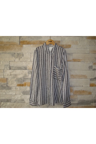 Женская рубашка от Пул&Бир Испания - Размір: XS - Цвет: полоска - Пул&Бир