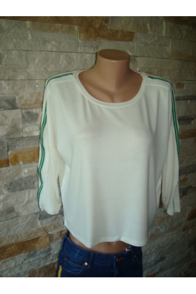 Белый женский реглан Страдивариус (Испания) - Размір:  М - Цвет: белый - Страдивариус