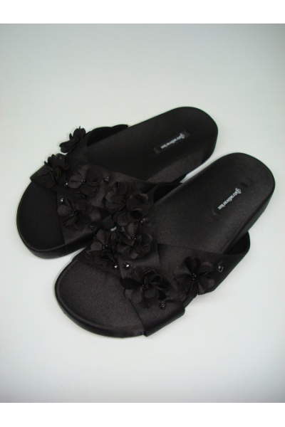 Шлепанцы женские Страдивариус (Испания) - Размір: 36 - Цвет: черный - Страдивариус