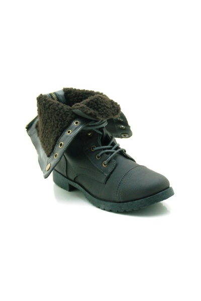 Ботинки женские зимние - Размір: 36 - Цвет: темно-серый - TNG