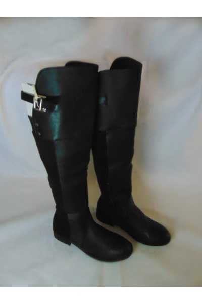 Сапоги женские - Размір: 37 - Цвет: черный - TNG