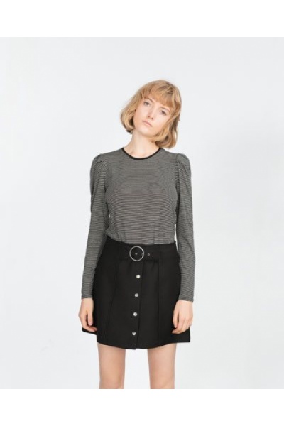 Блузка женская Zara - Размір: M - Цвет: серый - Зара