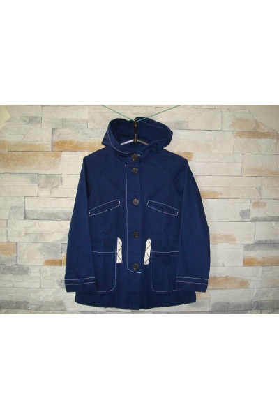 Куртка парка для девочки от Зара Испания - Размір: 152 см - Цвет: синий - Зара