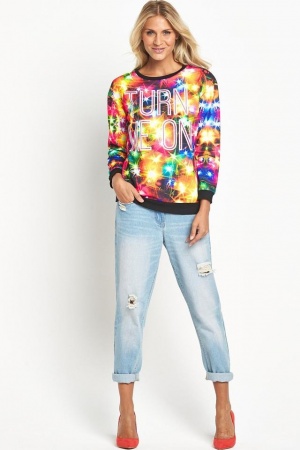 Свитшот женский Love Label - Love Label BC0009-w-cl-36