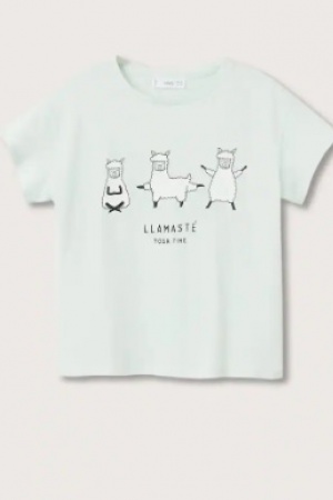 Футболки для дівчаток Mango Іспанія - Mango MNG0518-g-116