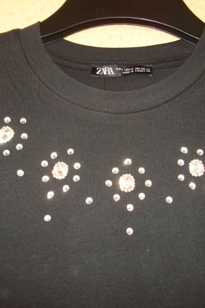 Нарядна жіноча футболка Zara Іспанія - Зара ZR1418-w-S #2